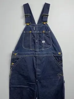 60 70s リー オーバーオール 40 XL XXL 日焼け(抜け)あり
