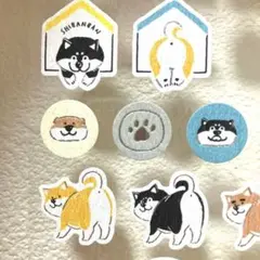 しばんばん 和紙 シール 使いかけ