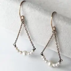 【週末限定価格!!】¥3200→¥2999 ete エテ ピアス パールピアス