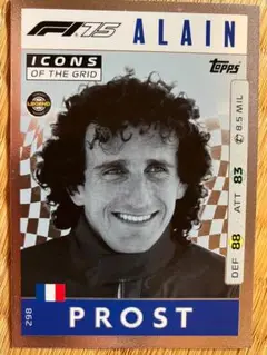 プロスト　カード　トップス　ホンダ　フェラーリ　f1