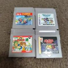ゲームボーイ ソフト 4本セット　ドラクエモンスターズ他