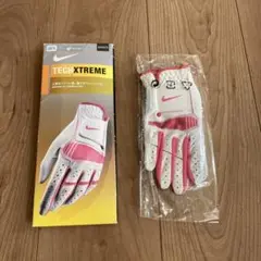 Nike ナイキ　ゴルフグローブ XS ホワイト/ピンク　18cm 新品未使用