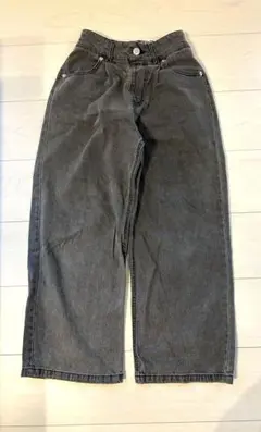 グローバルワーク　140サイズ グレー ワイドパンツ