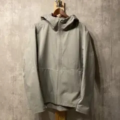【UNIQLO】ブロックテックパーカー グレー XL