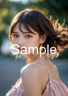 A4サイズアートポスター 1点もの 美女ポスター最高品質 B-H-59