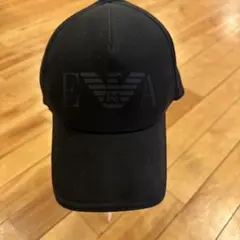 エンポリオアルマーニ　メンズ　キャップ　ブラック