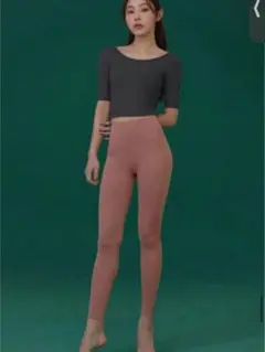 美品　XEXYMIX レギンス Mサイズ アッシュローズ