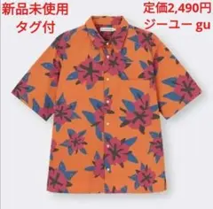 新品 GU FILIP PAGOWSKI サイズM 半袖リラックスフィットシャツ