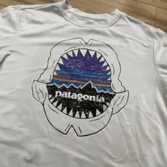 パタゴニア　キッズ　キャプリーンクール　ラッシュガード　Tシャツ　M
