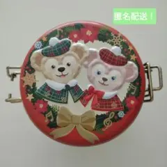 ディズニーシー　ダッフィ　クリスマス　空缶　キャニスター