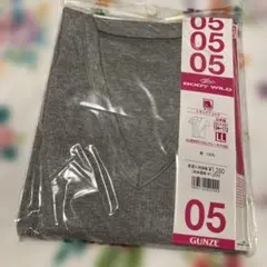 BODY WILD VネックTシャツ LL グレー　新品　未使用