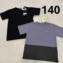 新品タグ付き　男の子　半袖　Tシャツ 2枚セット　140