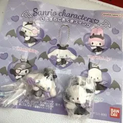 サンリオキャラクターズ　いたずらこあくまスイング　ポチャッコ　シナモロール