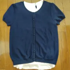 any sis エニィスィス　半袖 カーディガン トップスセット