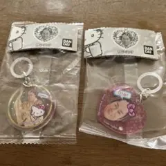マツケンサンバ×ハローキティ ふらっとめじるしアクセサリー　2点セット
