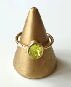 ハンドメイド★リング★トパーズ色