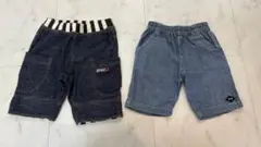 KPBOY 半ズボン ハーフパンツ　100㎝　2枚セット