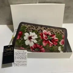【未使用】FEILER　本革ラウンドジップウォレット
