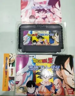 貴重！ファミコン ドラゴンボールZⅡ 激神フリーザ 箱説明書つき バンダイ