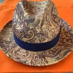 ✨️美品✨️ ETRO　エトロ　麦わら帽子　天然草木（コーン）　イタリア製 MADE IN ITALY製 HATS & DREAMS ストローハット 小麦色 | Ulti