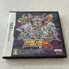 動作確認済 スーパーロボット大戦K ニンテンドーDS