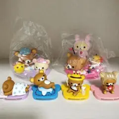 リラックマ 1番くじ フィギュアセット 2007,2009-2011,2013