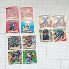 レア？）仰天人間バトシーラー　シール　12枚セット