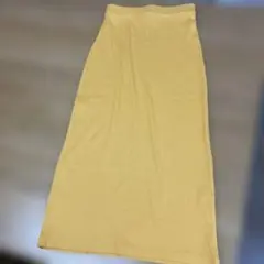 ZARA イエロー　タイトスカート 【S】