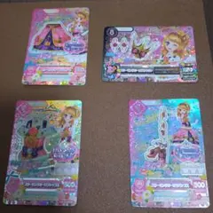 62 アイカツ カード 4枚