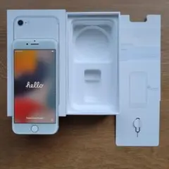 【SIMロック解除済】iPhone7 シルバー 128GB au版