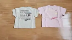 Coleman Tシャツ クリーム色 ピンク 2枚セット