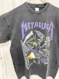 メタリカ METALLICA バンド ロック 半袖 Tシャツ ブラック L