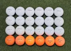 No.572 ロストボール Titleist ゴルフボール 24個セット