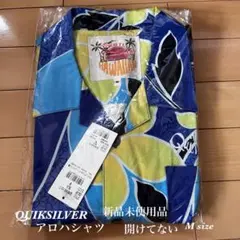 QUIKSILVER アロハシャツ Mサイズ 新品未使用