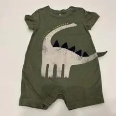 baby gap 恐竜プリントロンパース 18-24ヶ月