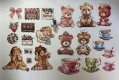 * 339コラージュシート カット おすそ分け 簡易ケース