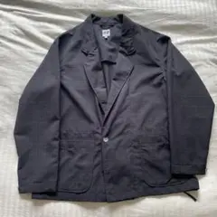 AiE ジャケット S ポリエステル　ダークグレー SUITS BY JUNKO SHIMADA Super100′s ハイクオリテ【AOKI公式