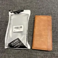 京セラ One S8 /DIGNO WXケース 手帳型 カード収納 ブラウン