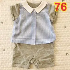 【即購入OK】半袖 ロンパース 76 マザウェイズ motherways