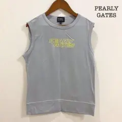 PEARLY GATES パーリーゲイツ 袖なし シャツ グレーゴルフ golf