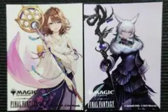 mtg 稀少 ２枚セット マジック大戦祭 限定 ステッカー ユウナ ヤシュトラ
