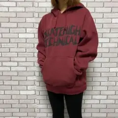 ☆ゲリラsale☆ SKATEHIGHTECHNICAL  パーカー　ビッグロゴ