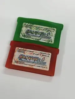 ポケットモンスター　ファイアレッド　リーフグリーン　2本セット