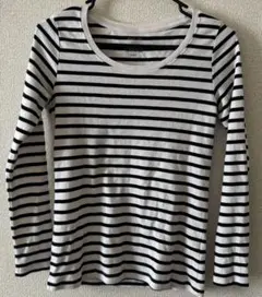 ストライプ 長袖Tシャツ