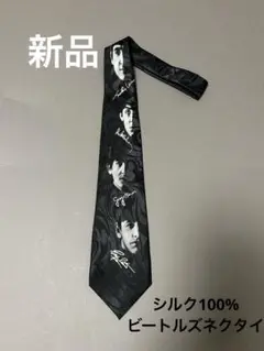 新品未使用　ビートルズ ネクタイ　Gold.City シルク
