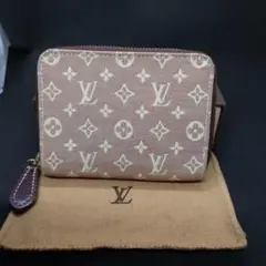 【LOUIS VUITTON】 モノグラムイディール ジッピーコインパース