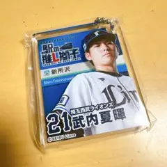 埼玉西武ライオンズ　駅の推し獅子　アクリルキーホルダー　武内夏暉　ガチャ