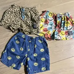 ブリーズ　ハーフパンツ３枚セット