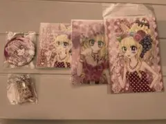 ちゃお 姫ギャルパラダイス 缶バッジクリアカード他セット