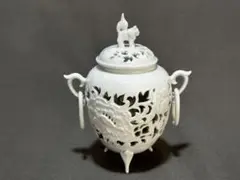 杉原一壺作　白磁大香炉 杉原一壺作 白磁大香炉 工芸品